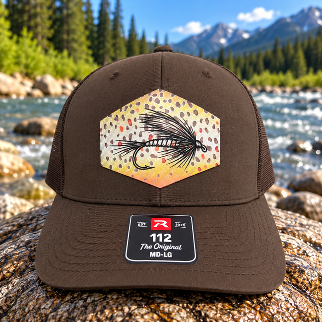 Richardson 112 Fly Fishing Hat with Brown Trout Patch