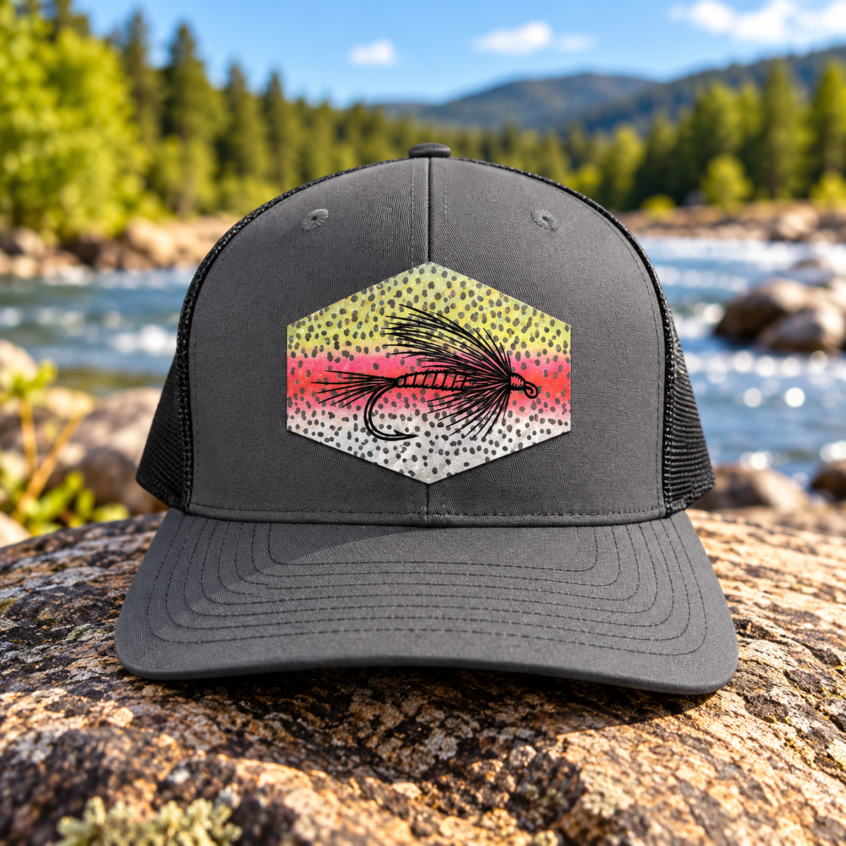 Richardson 112 Fly Fishing Hat – Rainbow Trout Patch