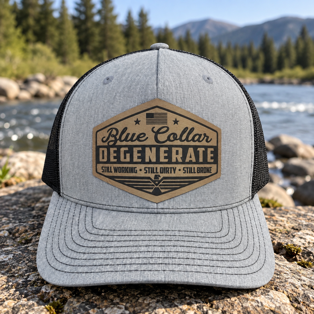 Blue Collar Degenerate Hat – Richardson 112 Patch Trucker Cap