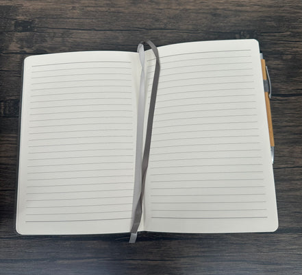 Personalized Journal - Custom Engraved Monogram & Name