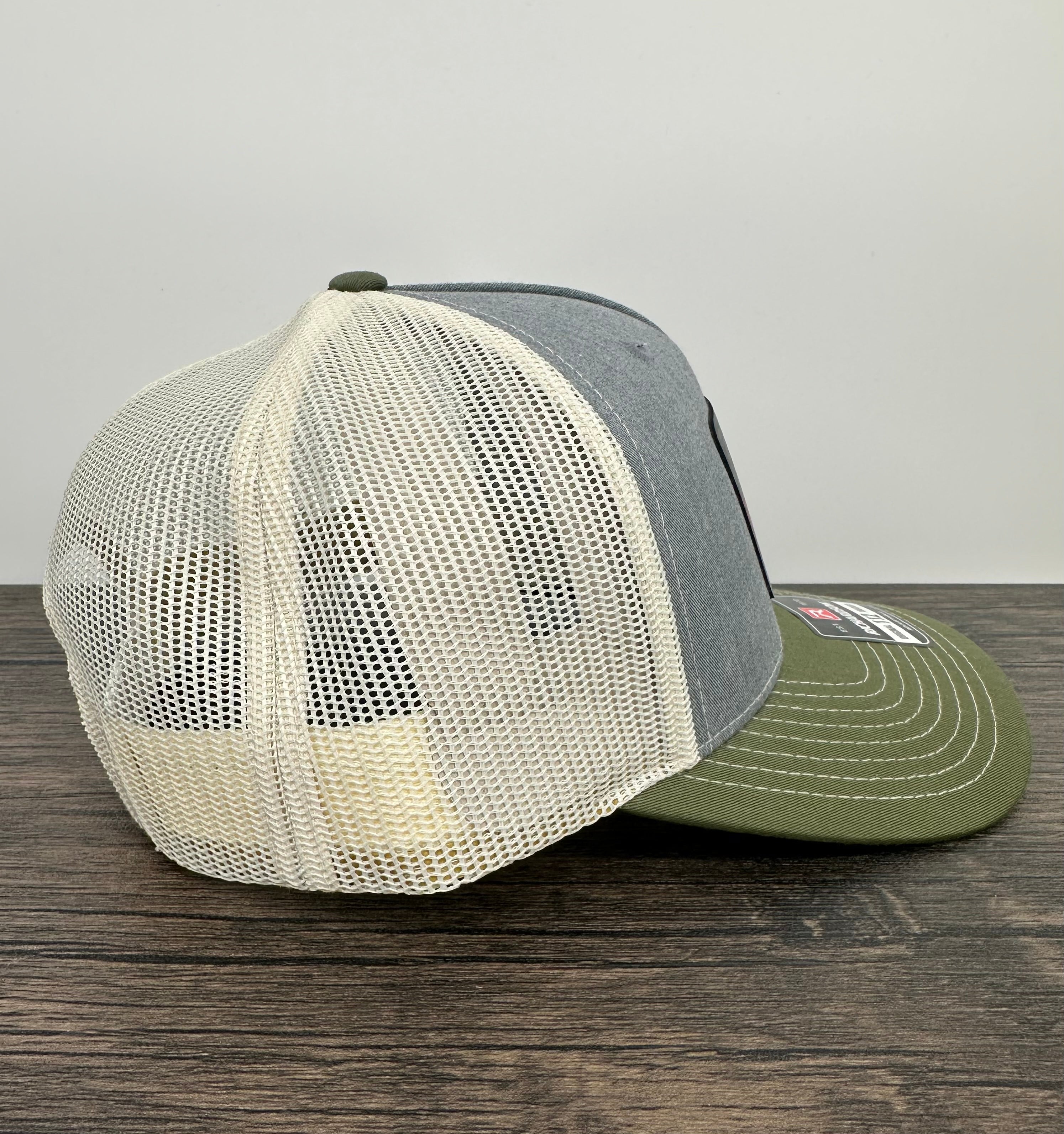 Side view of a rainbow trout hat