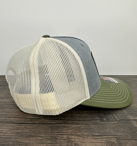 Side view of a rainbow trout hat