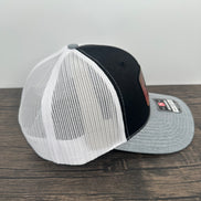 Side view of cutthroat trout fly fishing hat