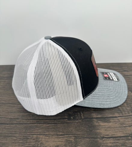 Side view of cutthroat trout fly fishing hat