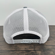 Back view of the cutthroat trout fly fishing hat