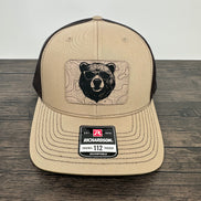 bear patch cap