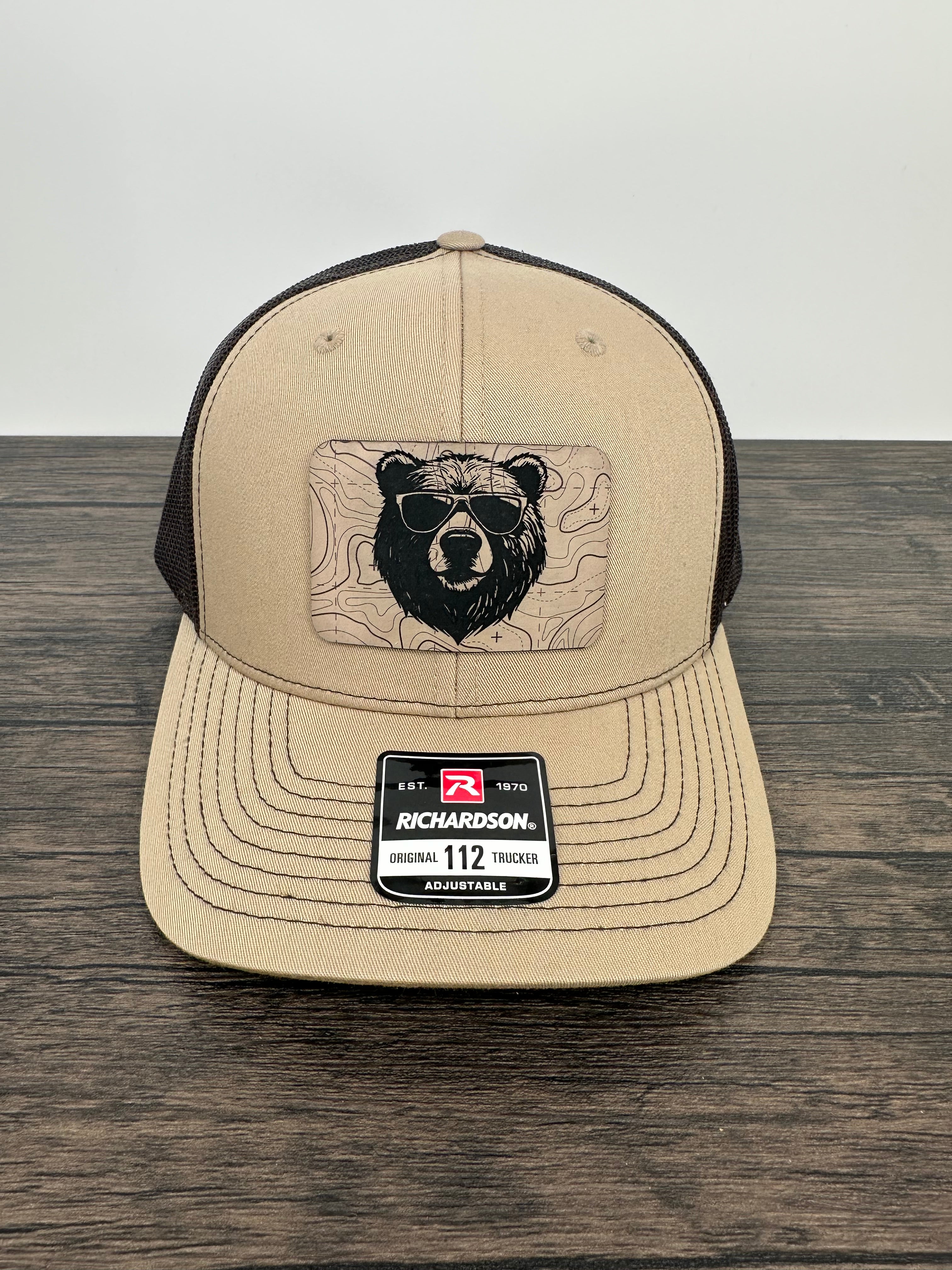 bear patch cap