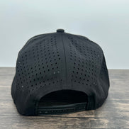 Back view of a fly fishing hat