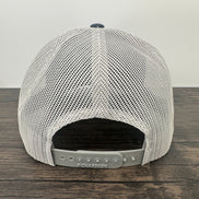 Back view of an embroidered fly fishing hat