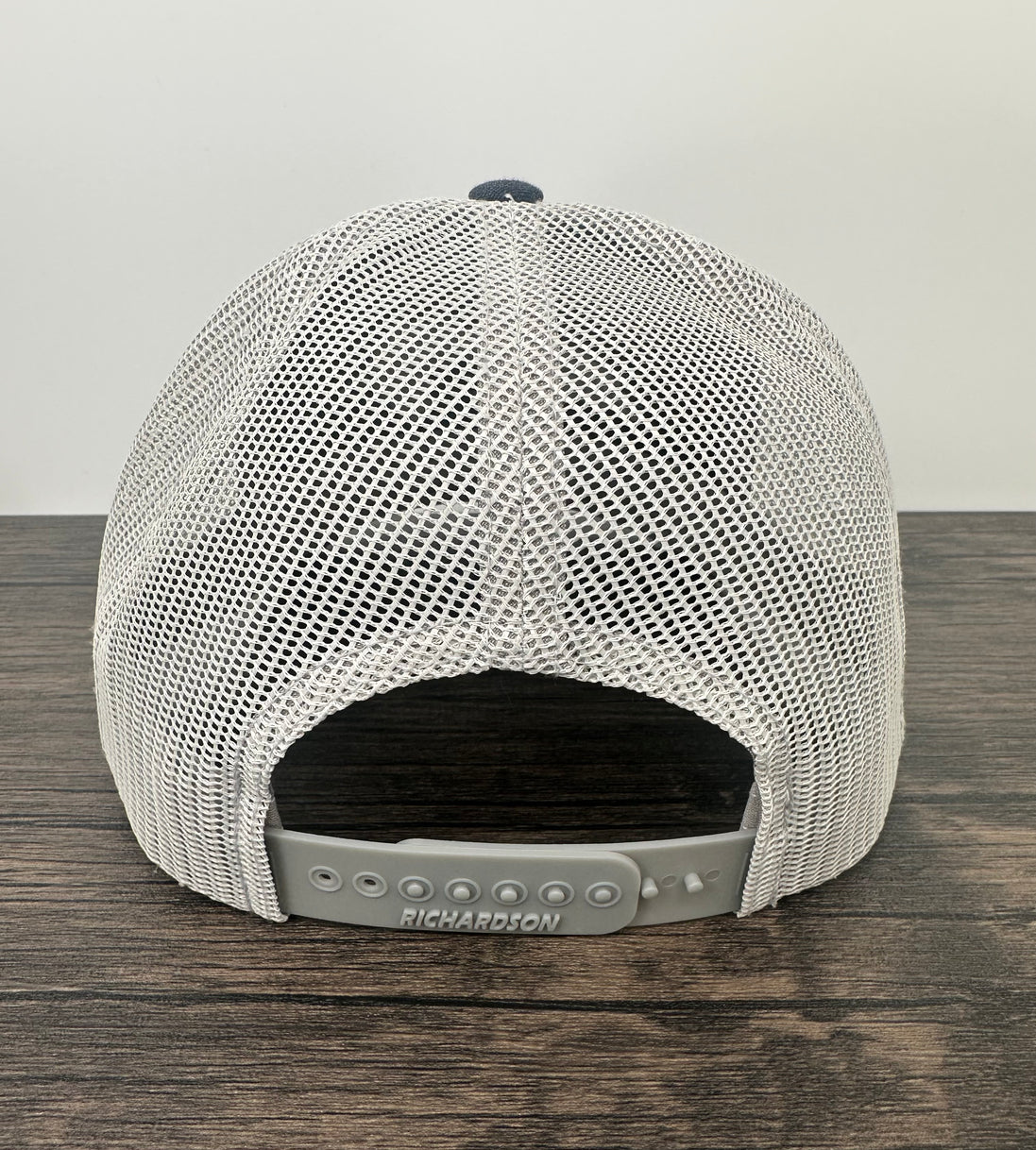 Back view of an embroidered fly fishing hat