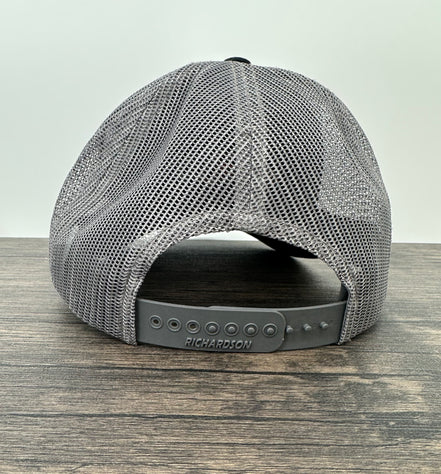 Embroidered Rainbow Trout on a Richardson 115 (6-panel) Hat