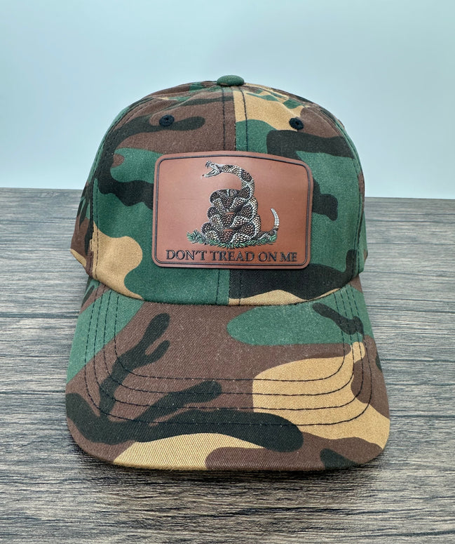 Don’t Tread On Me - Green Camo Hat