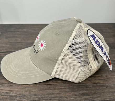 Embroidered Grow Positive Thoughts Women’s Hat