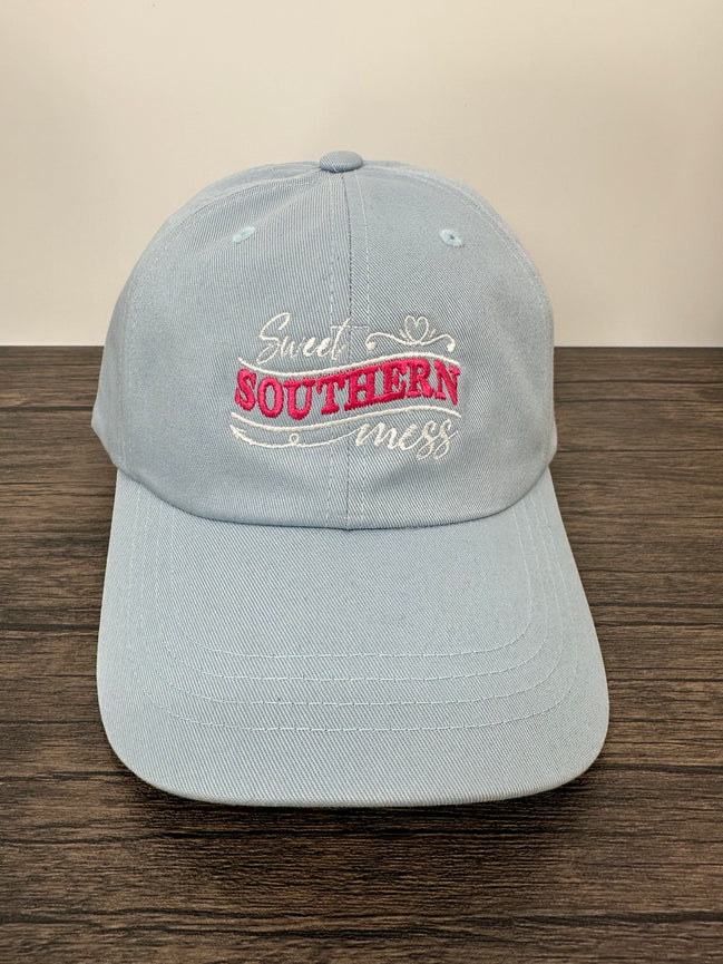 Embroidered Sweet Southern Mess Hat