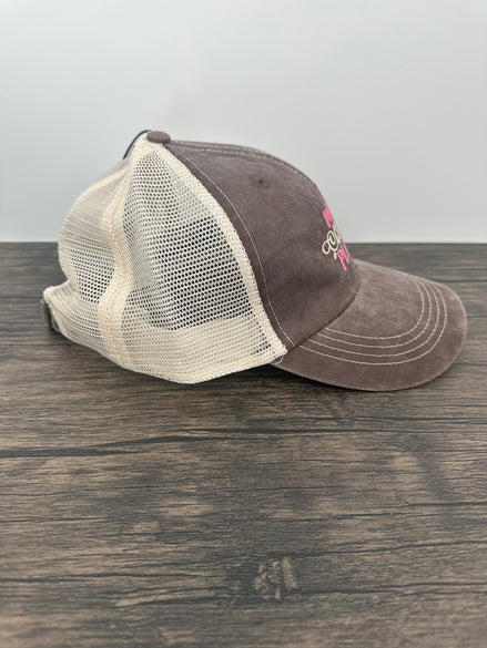 More Coffee Please Embroidered Women's Baseball Cap - Daisy Design