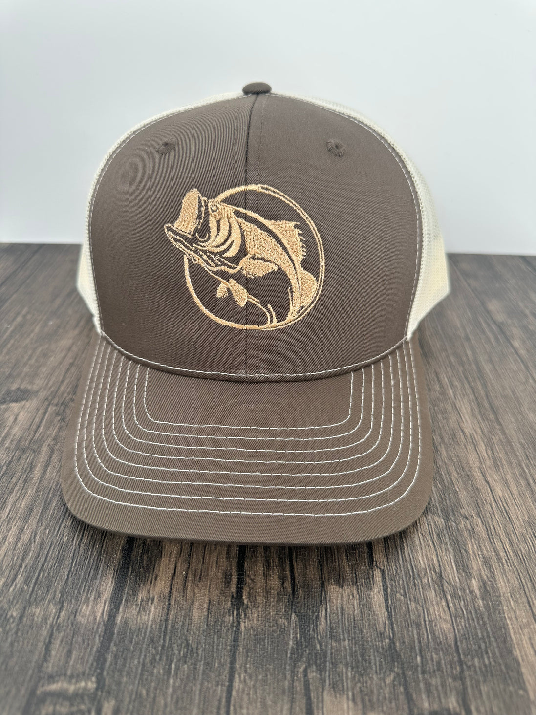 Largemouth Bass Embroidered Hat | Richardson 112 Snapback