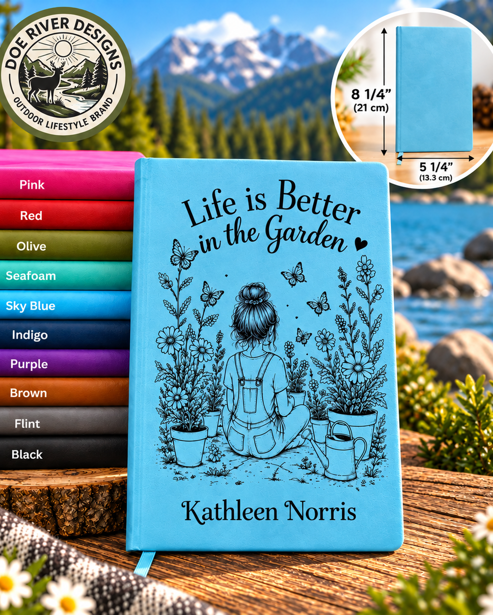 Personalized Garden Journal – Life is Better in the Garden