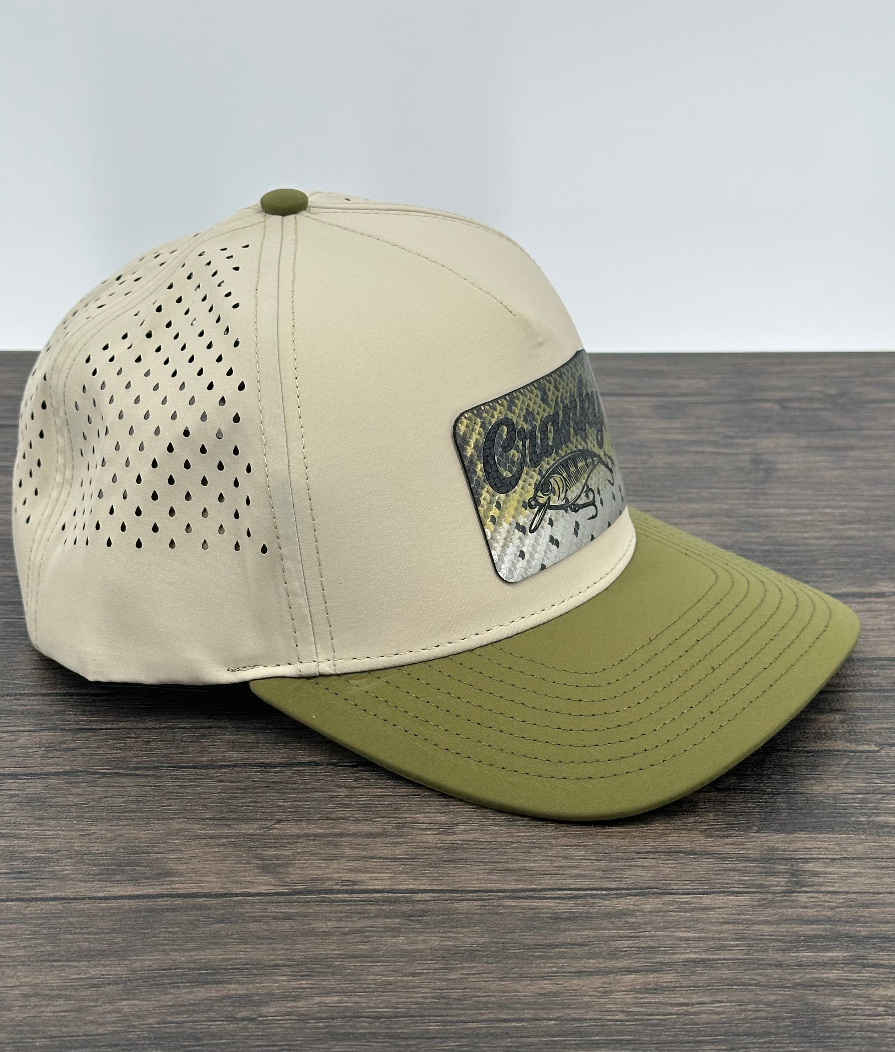Large Mouth Bass Fishing Hat | Crankbait “Cranky” Fishing Cap
