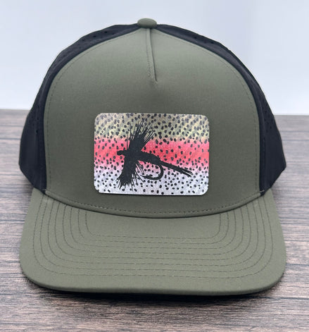 Fly Fishing Rainbow Trout Hat