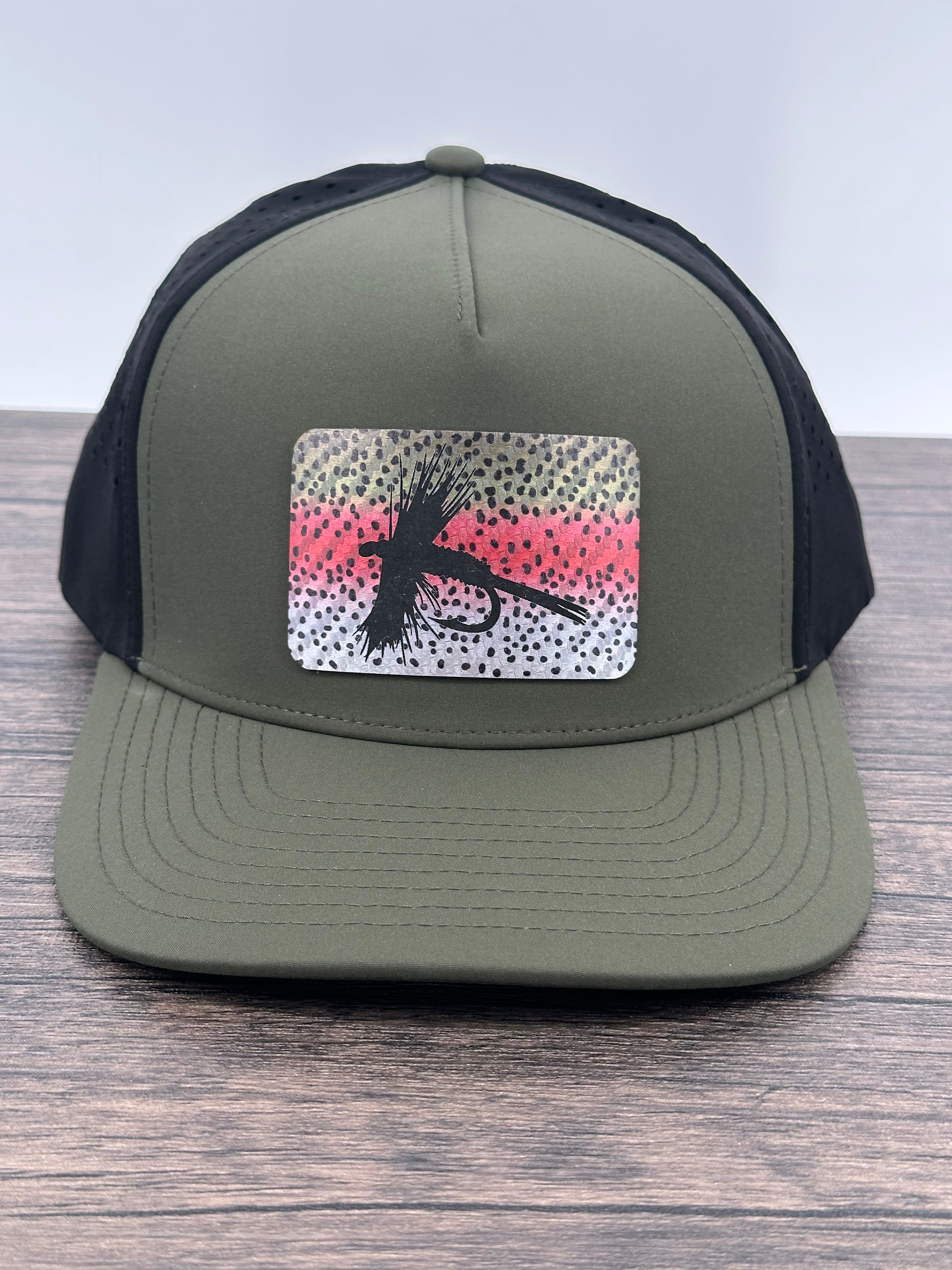 Fly Fishing Rainbow Trout Hat