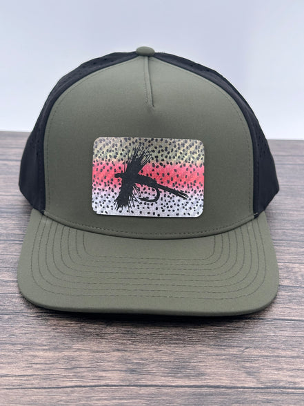 Fly Fishing Rainbow Trout Hat