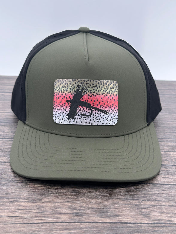 Fly Fishing Rainbow Trout Hat