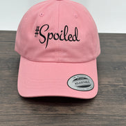 “Spoiled” Embroidered Hat