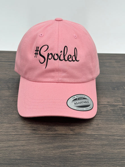 “Spoiled” Embroidered Hat