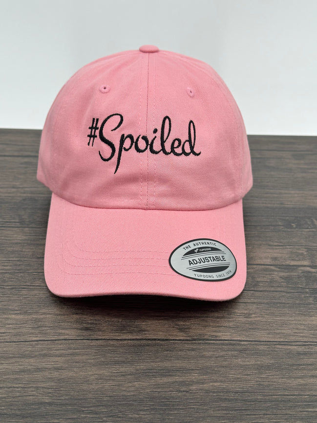 “Spoiled” Embroidered Hat