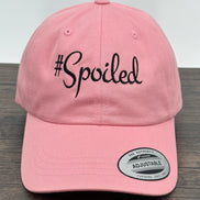 “Spoiled” Embroidered Hat