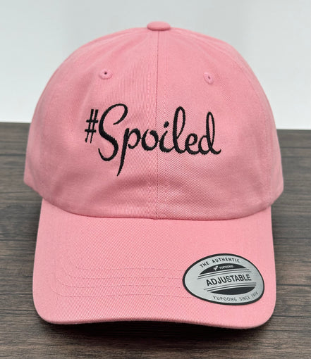 “Spoiled” Embroidered Hat