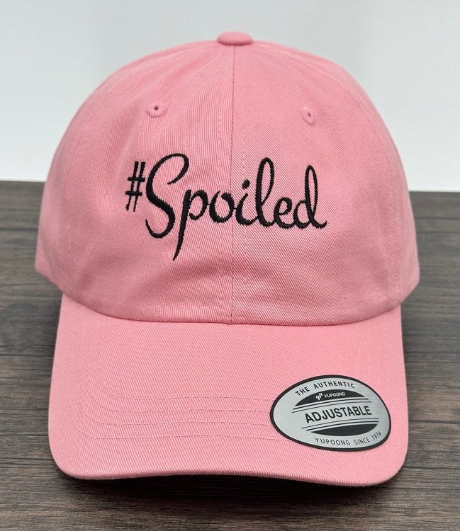 “Spoiled” Embroidered Hat