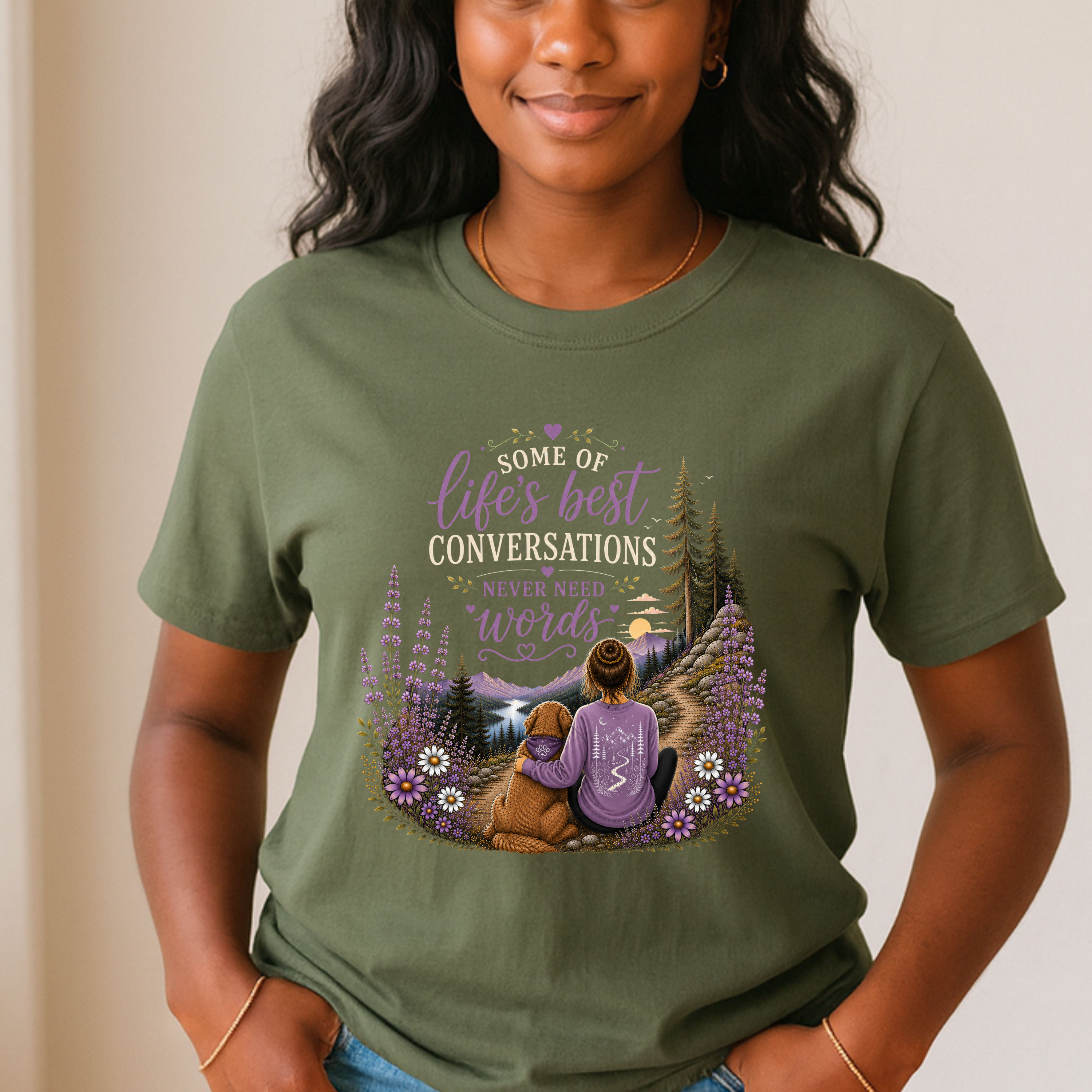 Some Of Life's Best Conversations Never Need Words T-Shirt