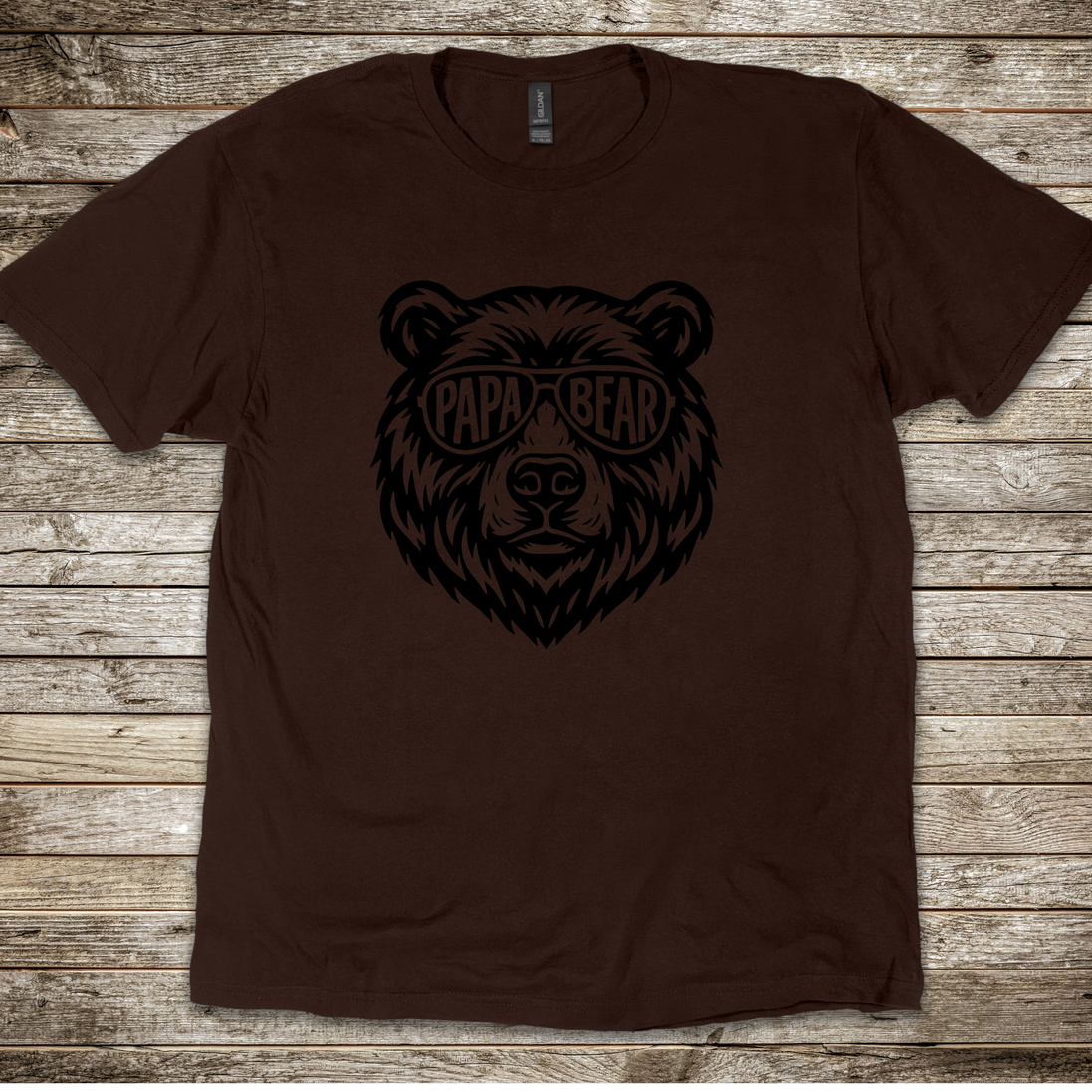Mama Bear or Papa Bear T-Shirt - Matching Family Bear Tees