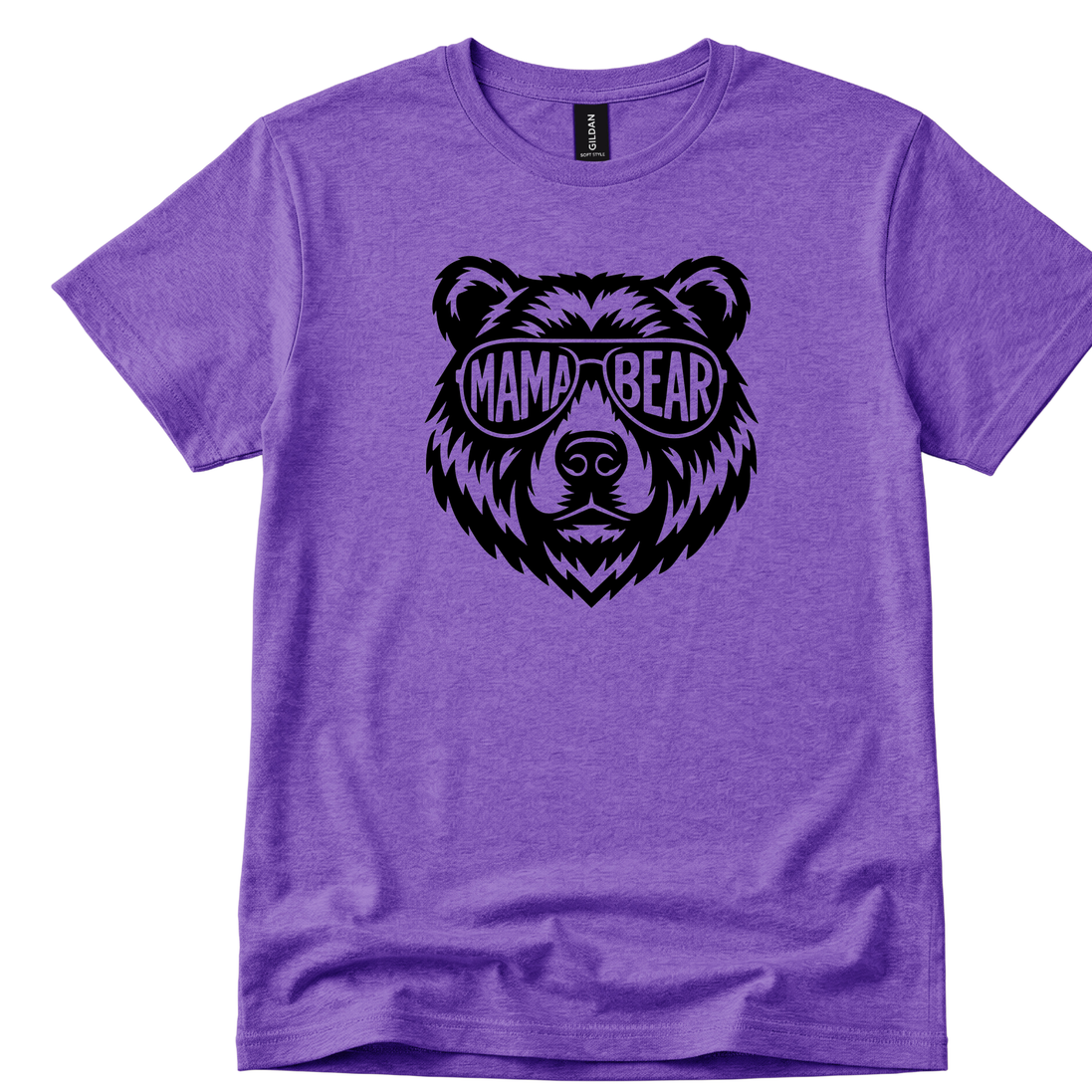 Mama Bear or Papa Bear T-Shirt - Matching Family Bear Tees