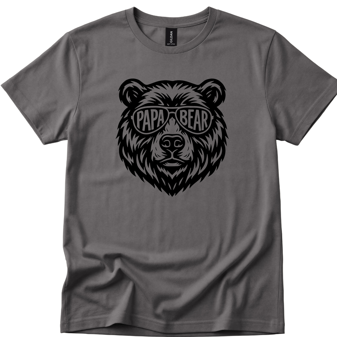 Mama Bear or Papa Bear T-Shirt - Matching Family Bear Tees