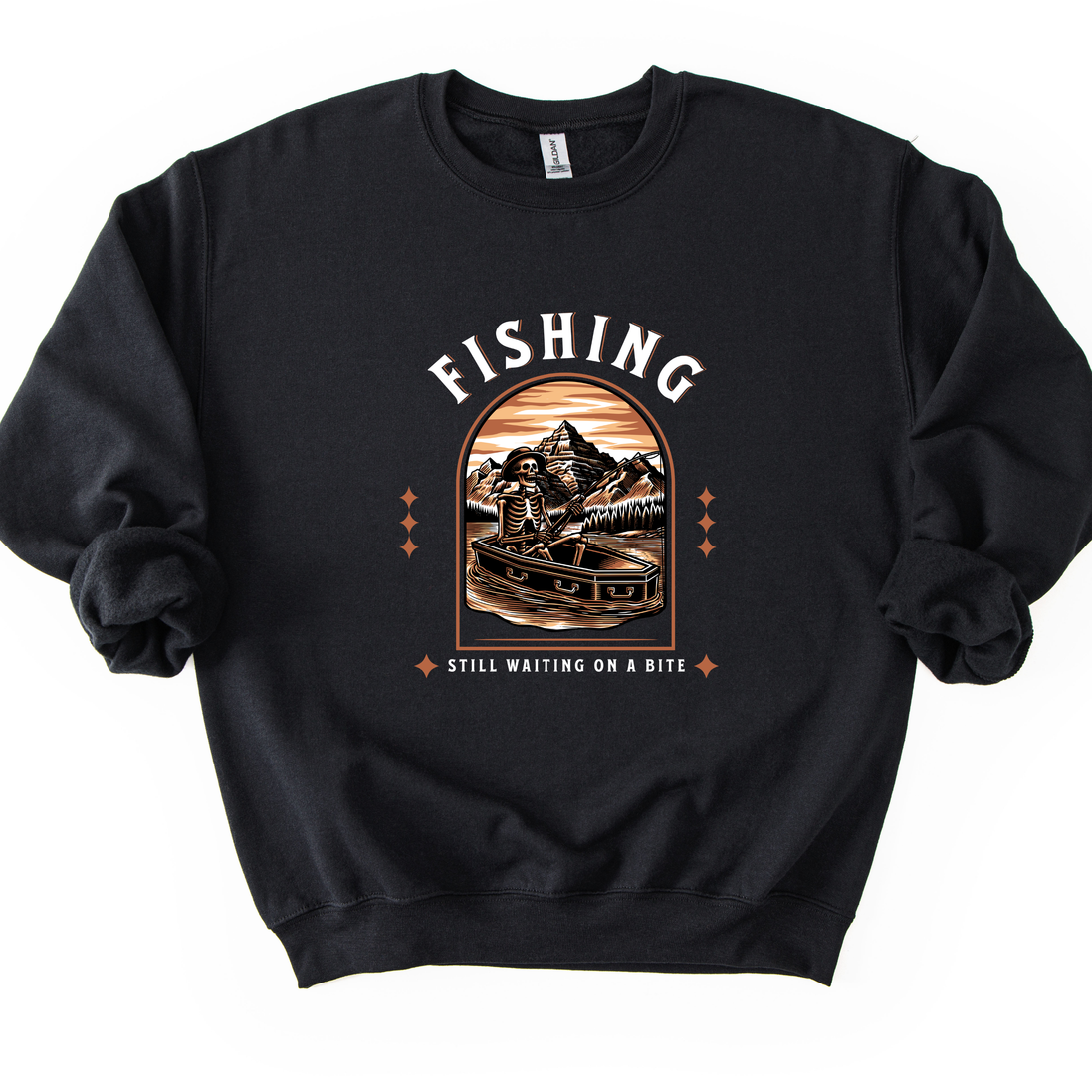 Fishing Still Waiting On A Bite – Funny Fishing T-Shirt or Sweatshirt