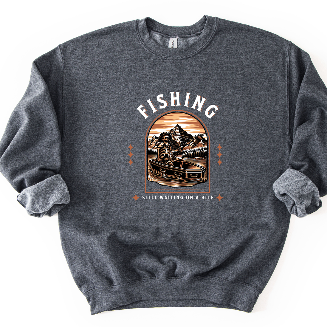 Fishing Still Waiting On A Bite – Funny Fishing T-Shirt or Sweatshirt