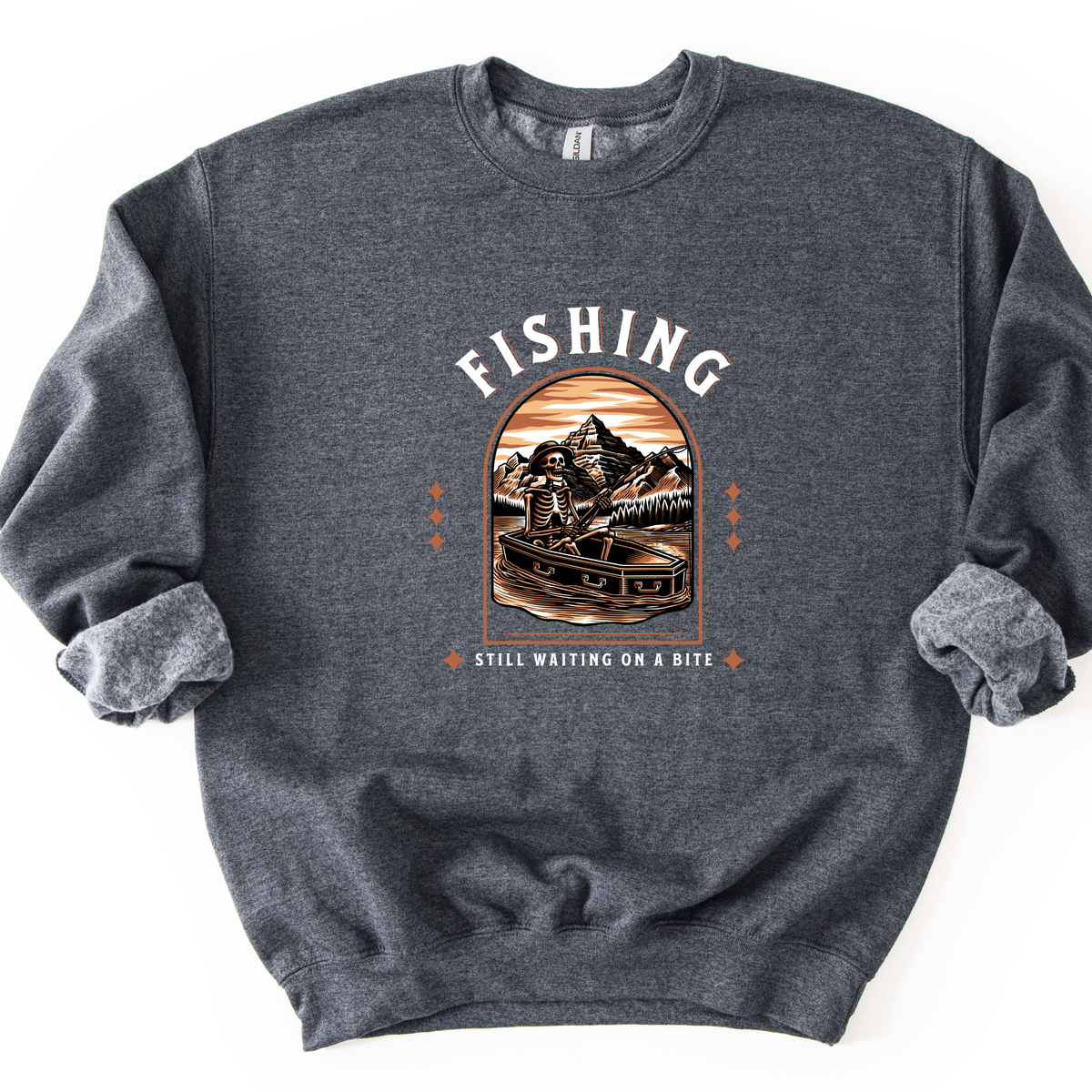 Fishing Still Waiting On A Bite – Funny Fishing T-Shirt or Sweatshirt