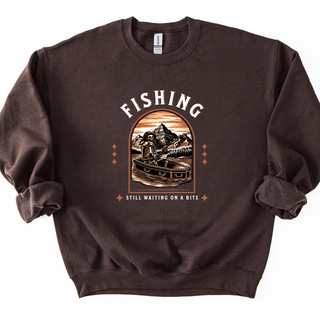 Fishing Still Waiting On A Bite – Funny Fishing T-Shirt or Sweatshirt