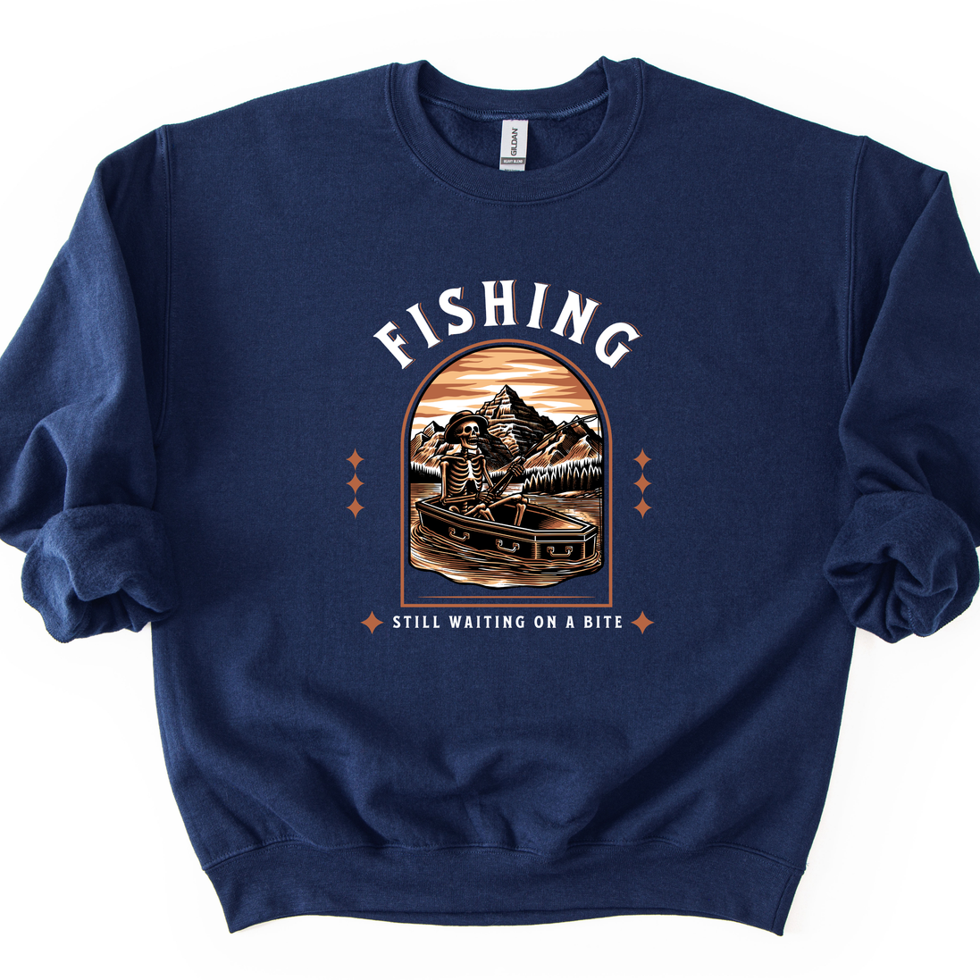 Fishing Still Waiting On A Bite – Funny Fishing T-Shirt or Sweatshirt