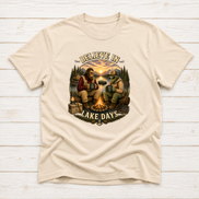 Believe In Lake Days Bigfoot and Yeti Lake Theme T-Shirt or Sweatshirt