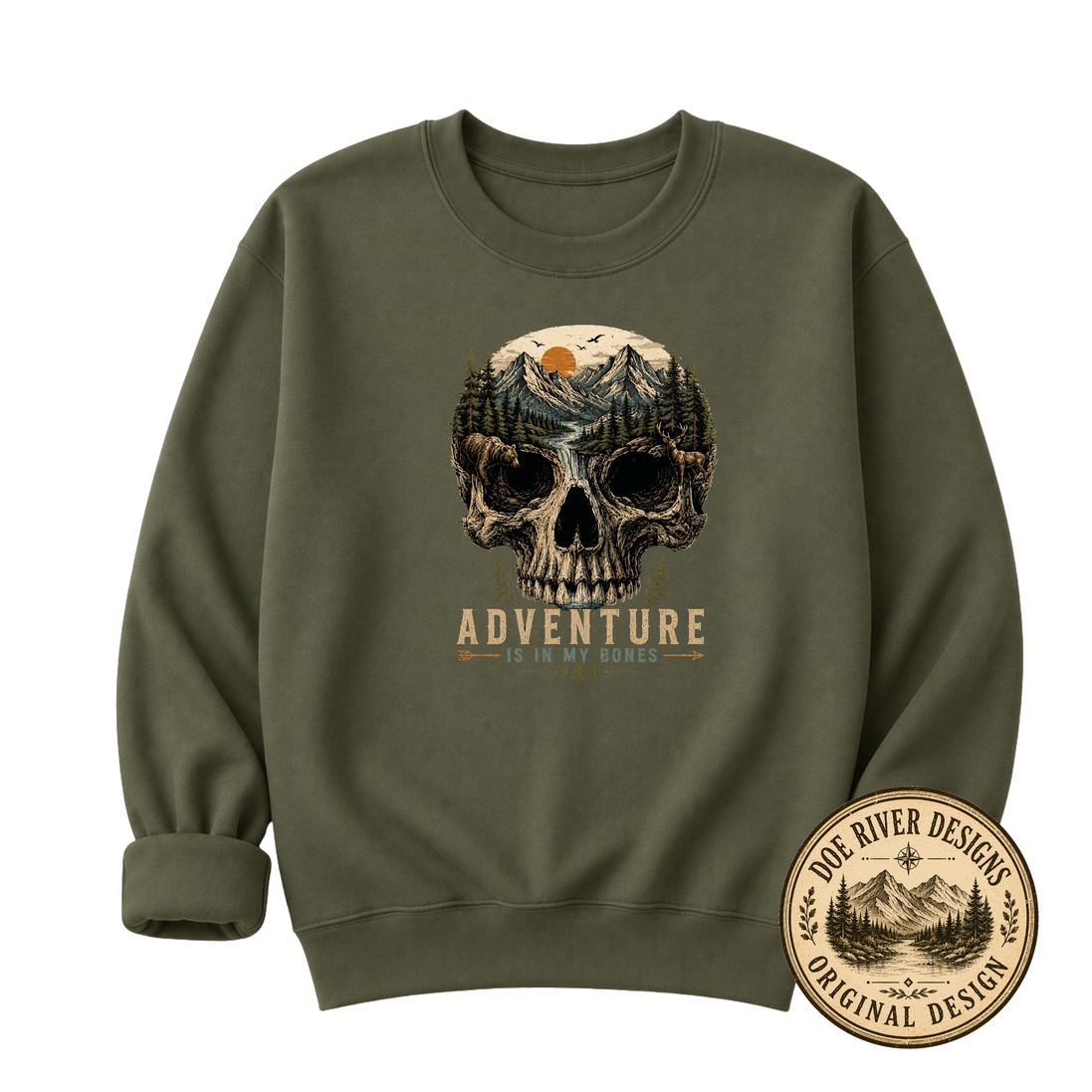 Adventure Is In My Bones T-Shirt or Sweatshirt