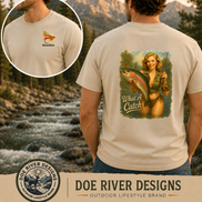 What A Catch Vintage Inspired Trout T-Shirt - Retro Fishing Tee