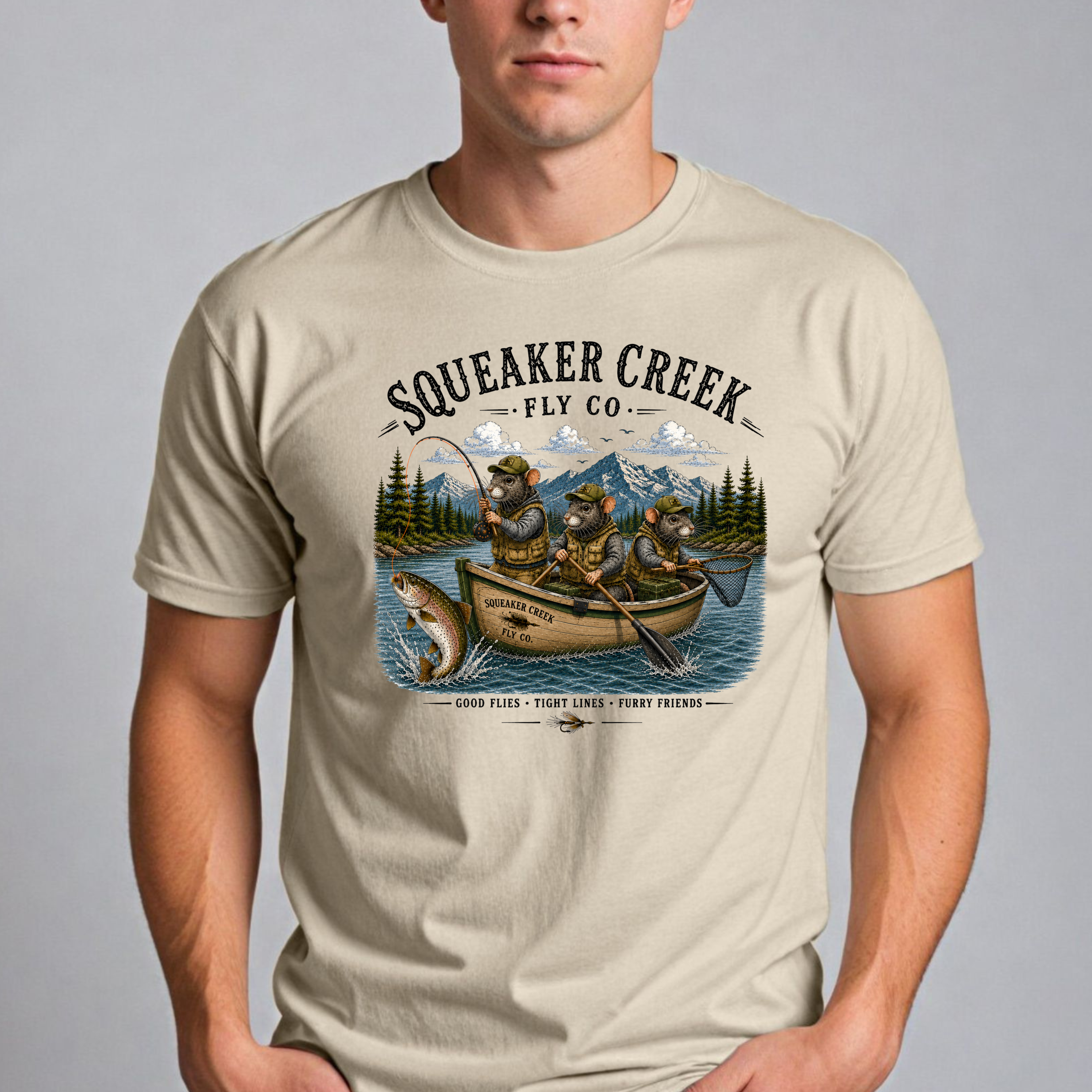 Squeaker Creek Fly Fishing T-Shirt