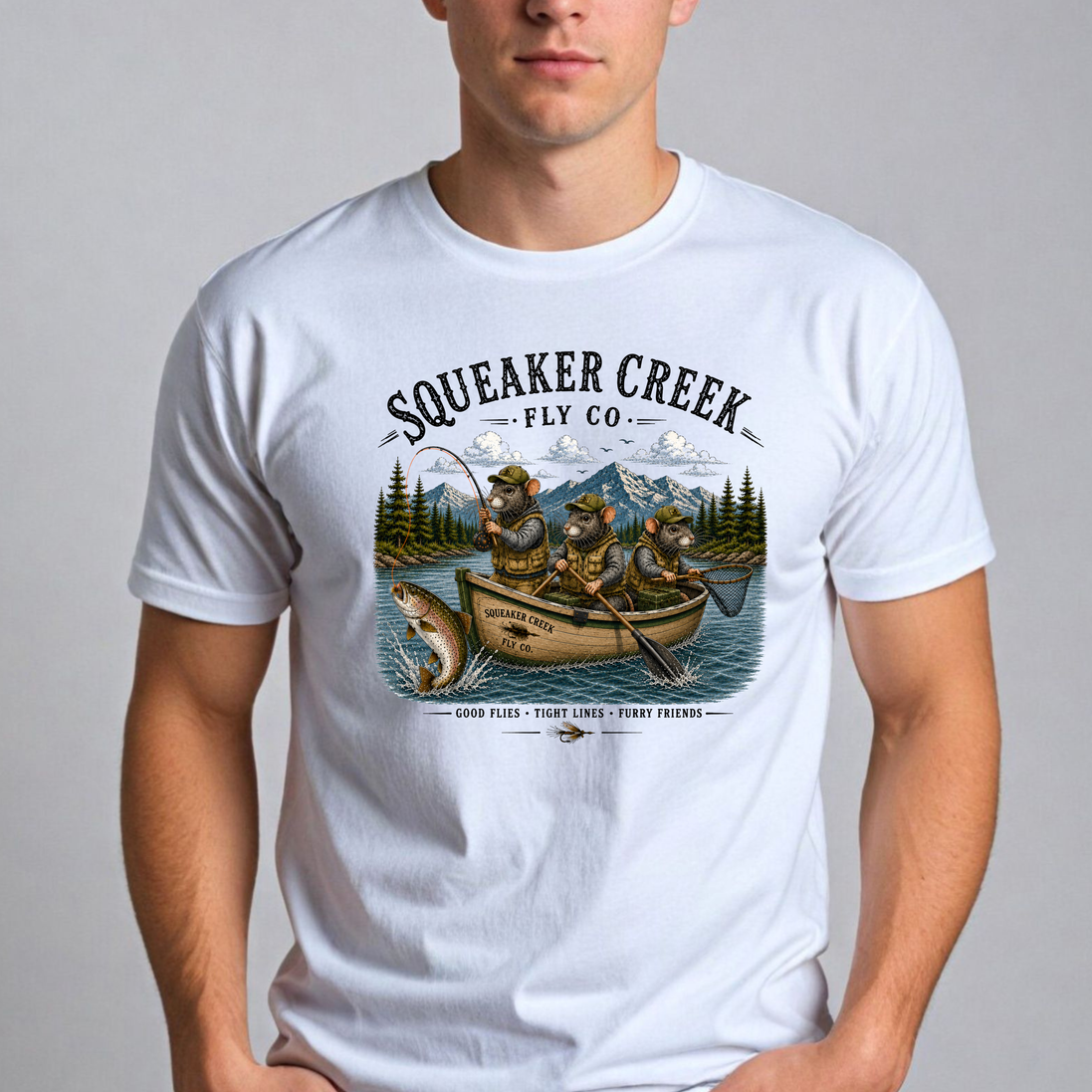 Squeaker Creek Fly Fishing T-Shirt