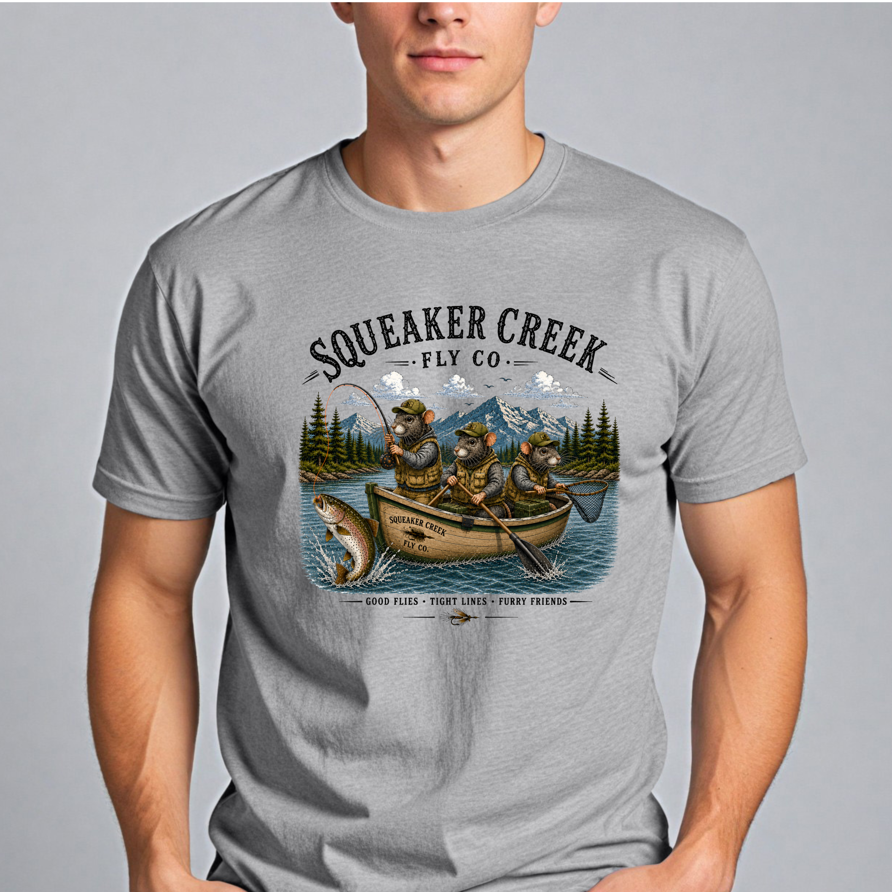 Squeaker Creek Fly Fishing T-Shirt