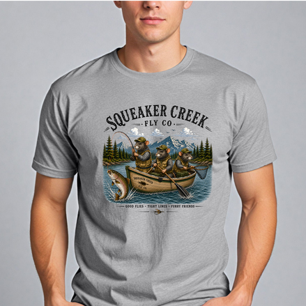 Squeaker Creek Fly Fishing T-Shirt