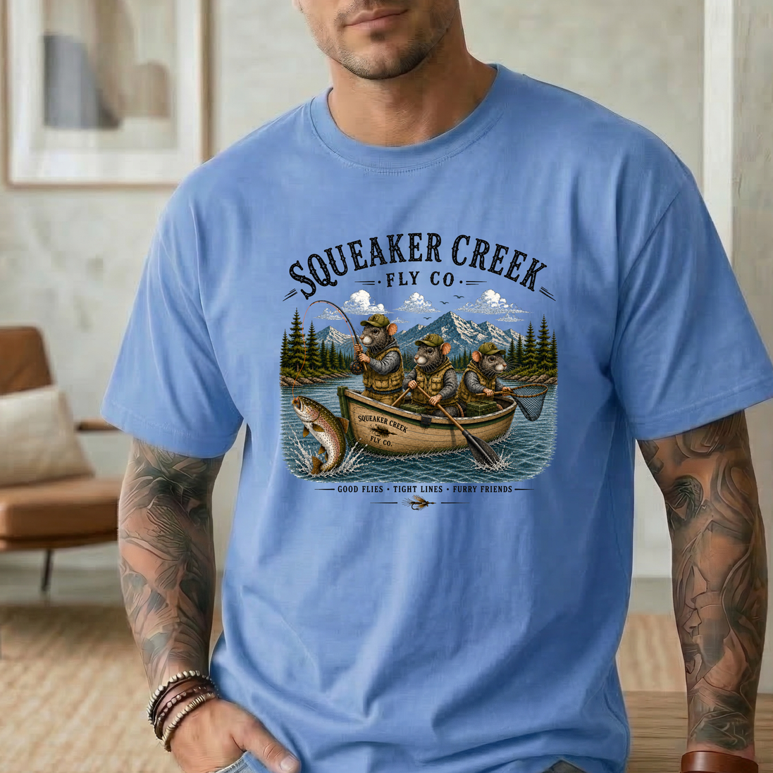 Squeaker Creek Fly Fishing T-Shirt
