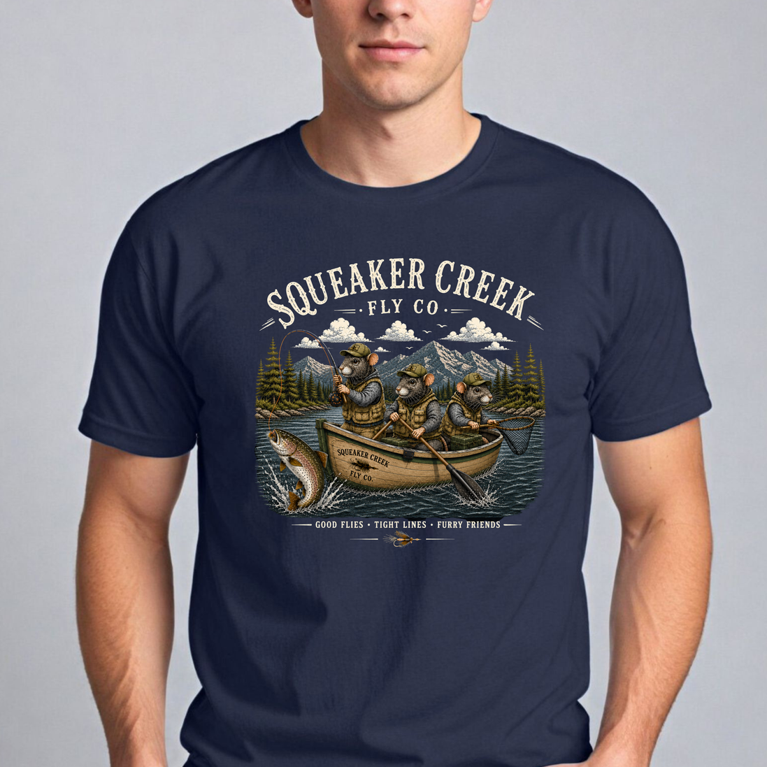 Squeaker Creek Fly Fishing T-Shirt